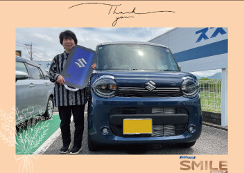 H様ワゴンRスマイル納車☆彡